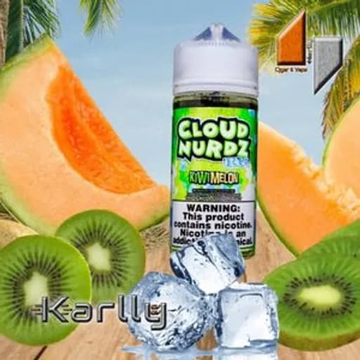 شيشة كيوي بطيخ  كلاود بريكرز نكهة  بطيخ كيوي بارد