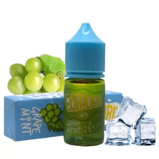 سولت Grape Mint  ايفوريا نكهة  نعناع عنب اخضر 0 موشة