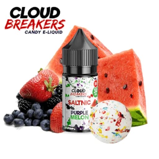 سولت  Purple Melon كلاود بريكرز نكهة  عنب بطيخ 0 موشة